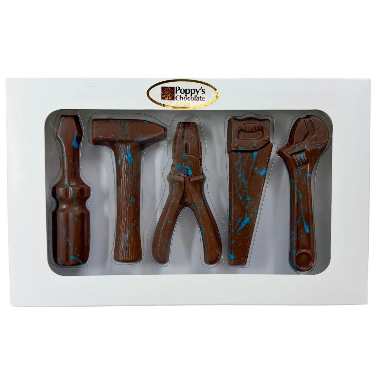 Poppy's Chocolate Chocolate Tool Kit Luxury Handmade Chocolate Australia lollies