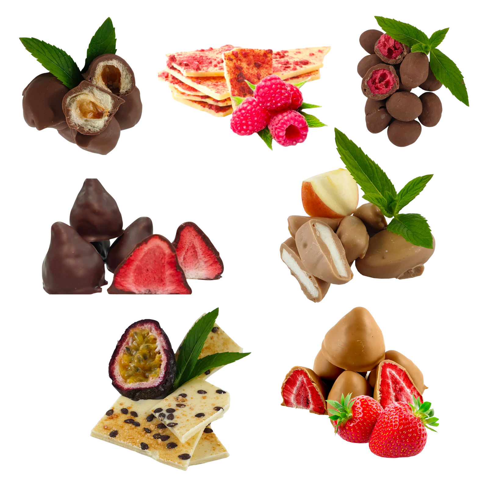 Chocolate and Freeze Dried Fruit Bundle