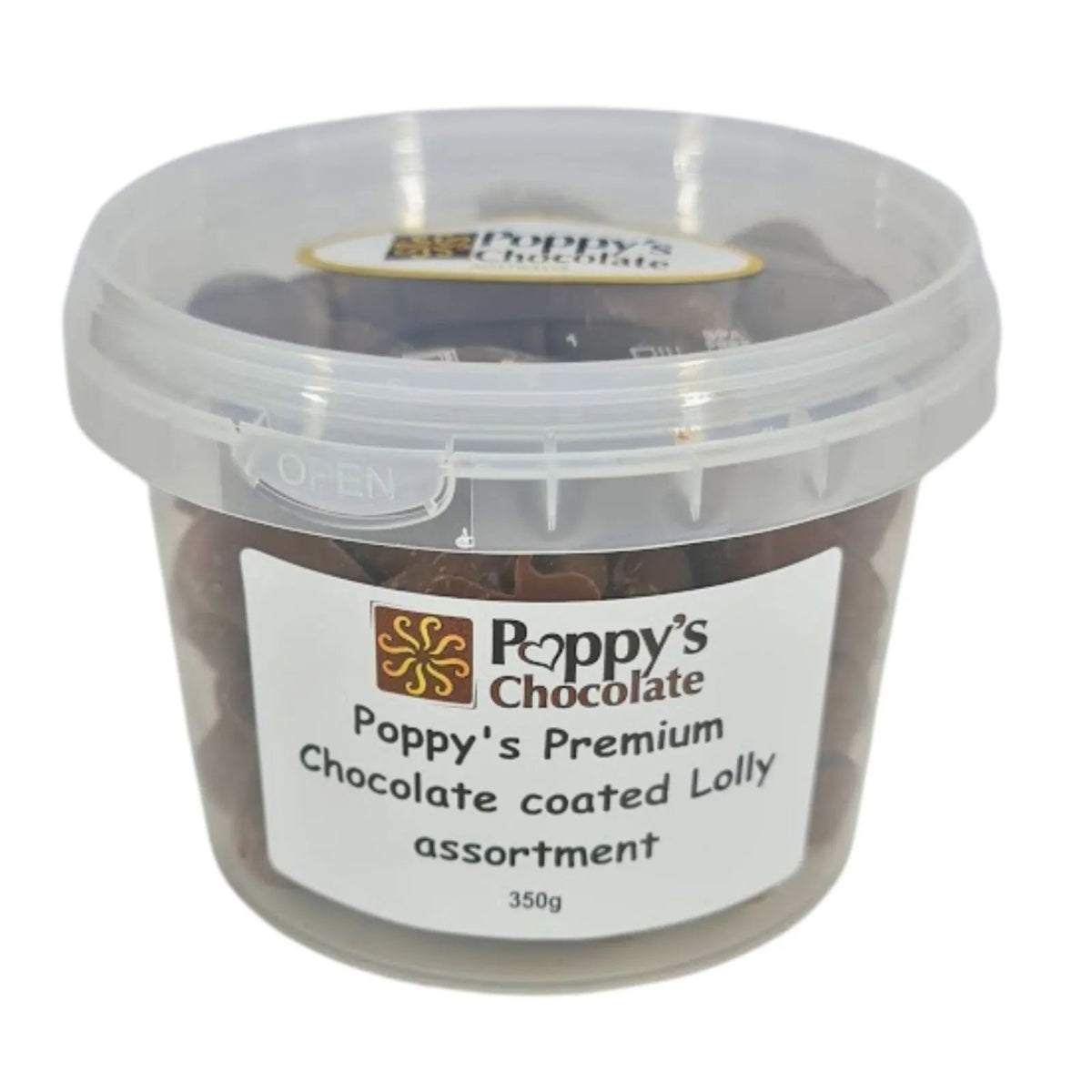 Poppy's Premium Chocolate Coated Lolly assortment