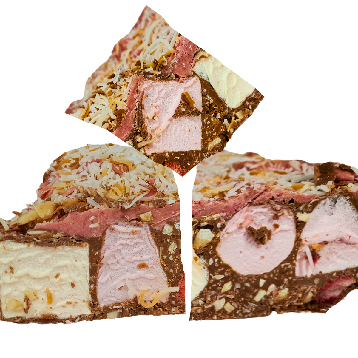 Lamington Rocky Road 125g