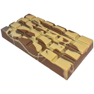 Poppy's Chocolate Biscoozy Bliss Chocolate Block Ultimate Biscoff Indulgence Luxury Handmade Chocolate lollies