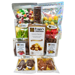Poppy's Chocolate The Celebration Box Luxury Handmade Chocolate Australia lollies