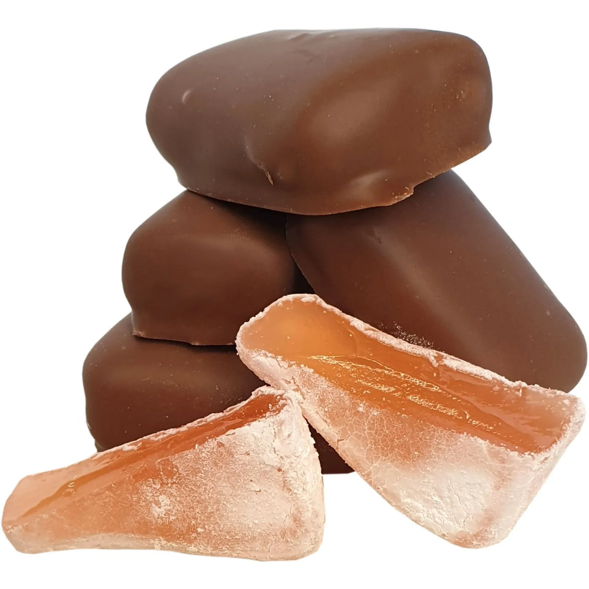 Poppy's Chocolate Chocolate Coated Turkish Delight Bulk Milk Chocolate 30 Pieces (500g+) Luxury Handmade Chocolate lollies