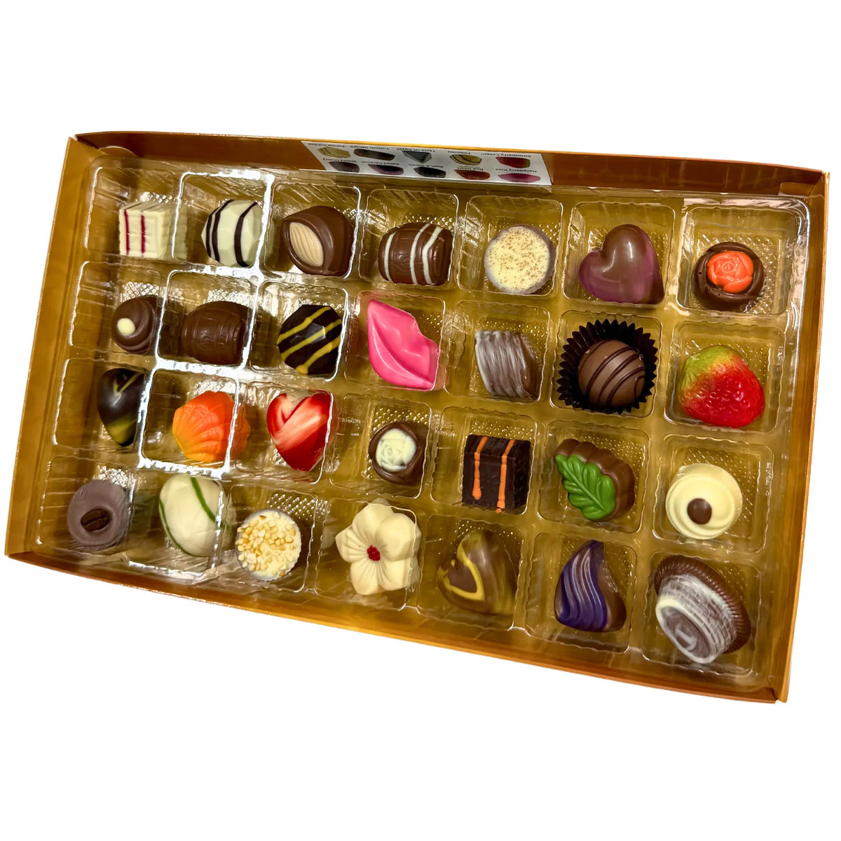 Poppy's Chocolate Gift Box 28 Gourmet Chocolates