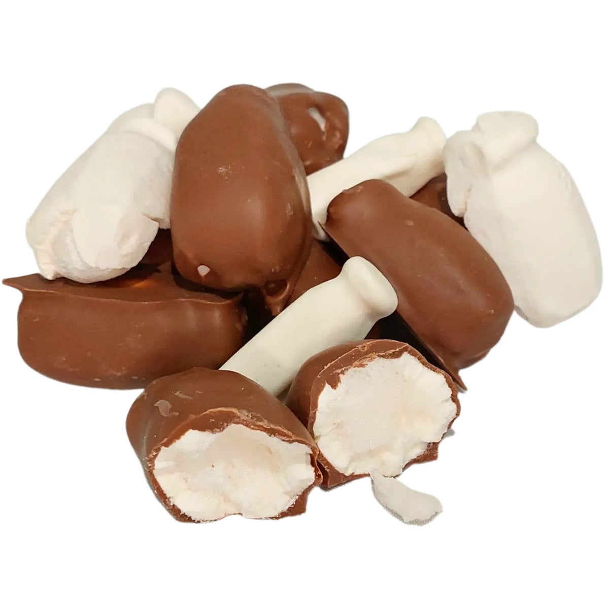 Poppy's Chocolate Frochies Milk Bottles Chocolate Coated Freeze Dried Lollies Luxury Handmade Chocolate