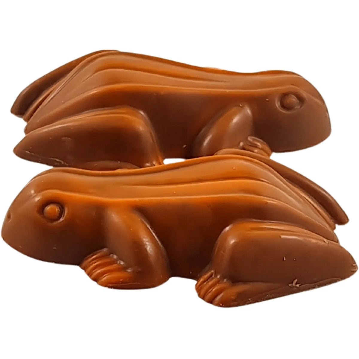 Poppy's Chocolate Chocolate Frogs Jaffa Orange Filled 2 Pack Luxury Handmade Chocolate Lollies