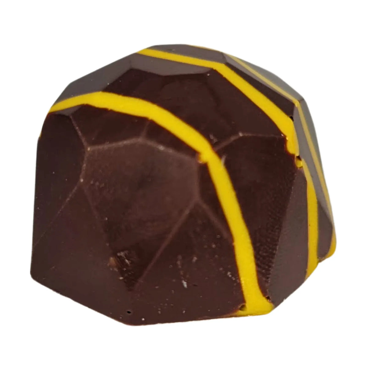 Poppy's Chocolate Gourmet Chocolate Mango Diamond Luxury Handmade Chocolate lollies