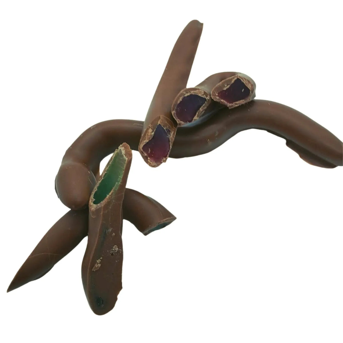 Poppy's Chocolate Milk Chocolate Coated Snakes 100G