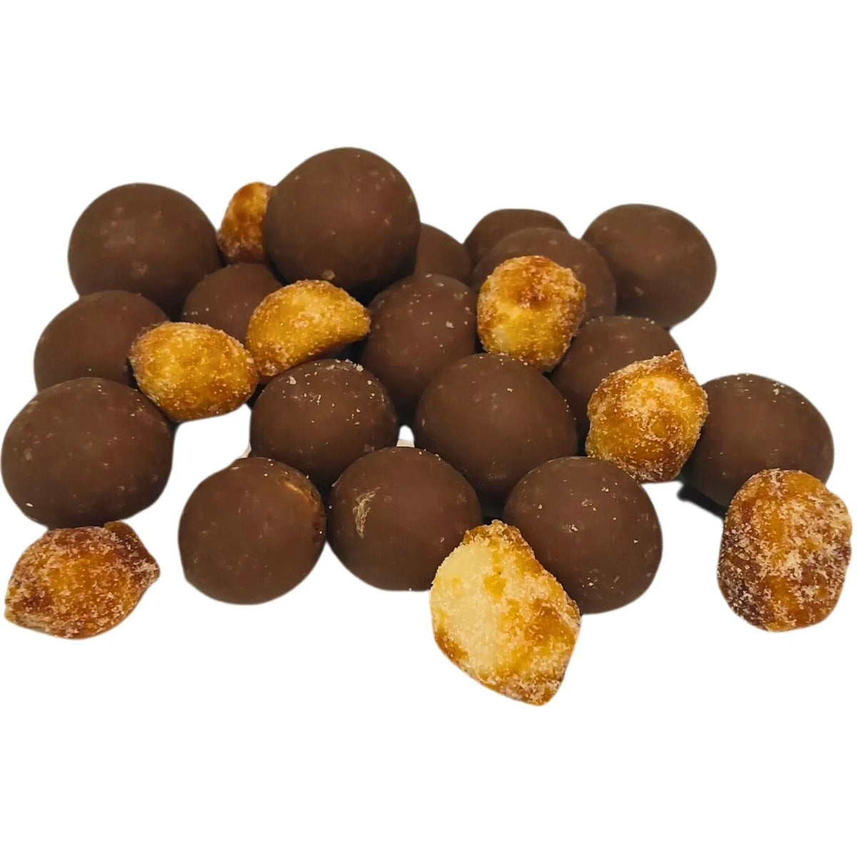 Poppy's Chocolate Milk Chocolate Coated Honey Roasted Macadamias150G