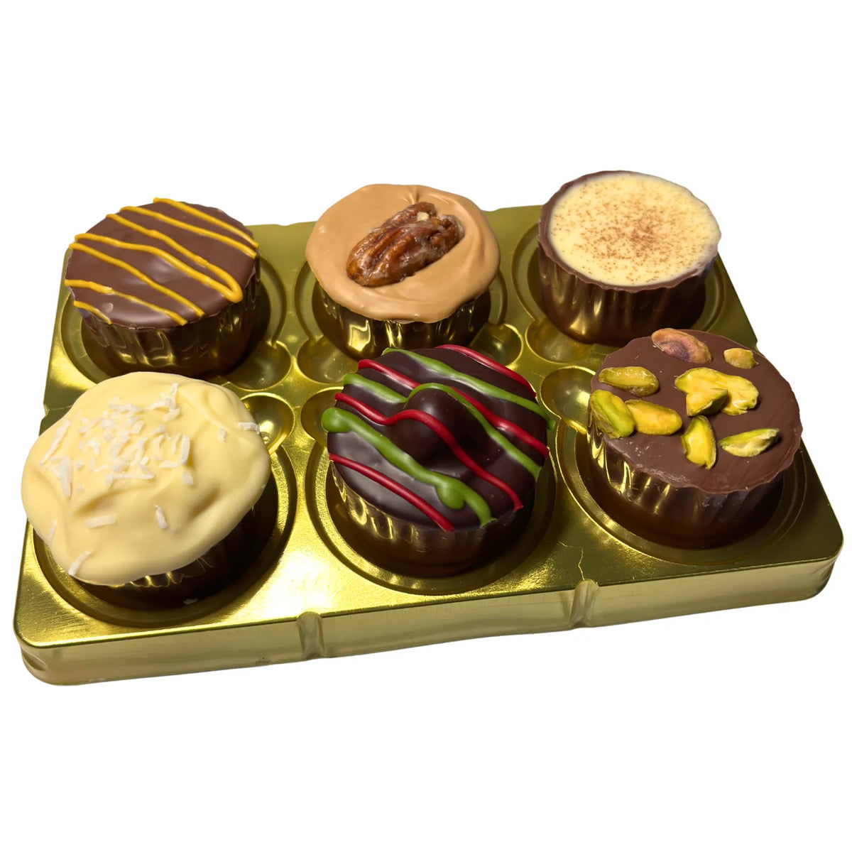 Poppy’s Chocolate Mini Chocolate Pie Collection featuring assorted handcrafted pies