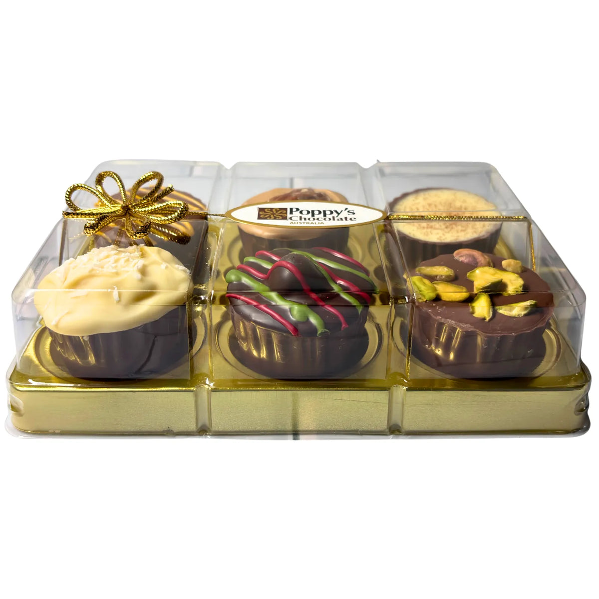 Poppy’s Chocolate Mini Chocolate Pie Collection featuring assorted handcrafted pies