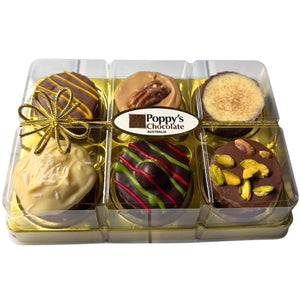 Poppy’s Chocolate Mini Chocolate Pie Collection featuring assorted handcrafted pies