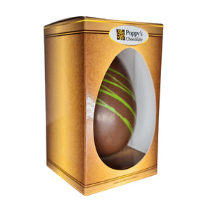 Deluxe Milk Chocolate Peppermint Easter Egg