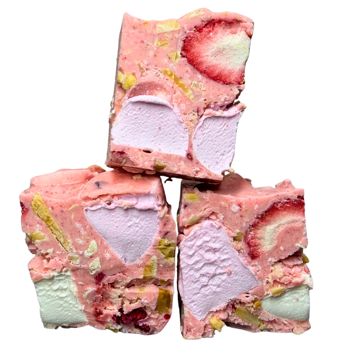 Pink Blossom Rocky Road 125g