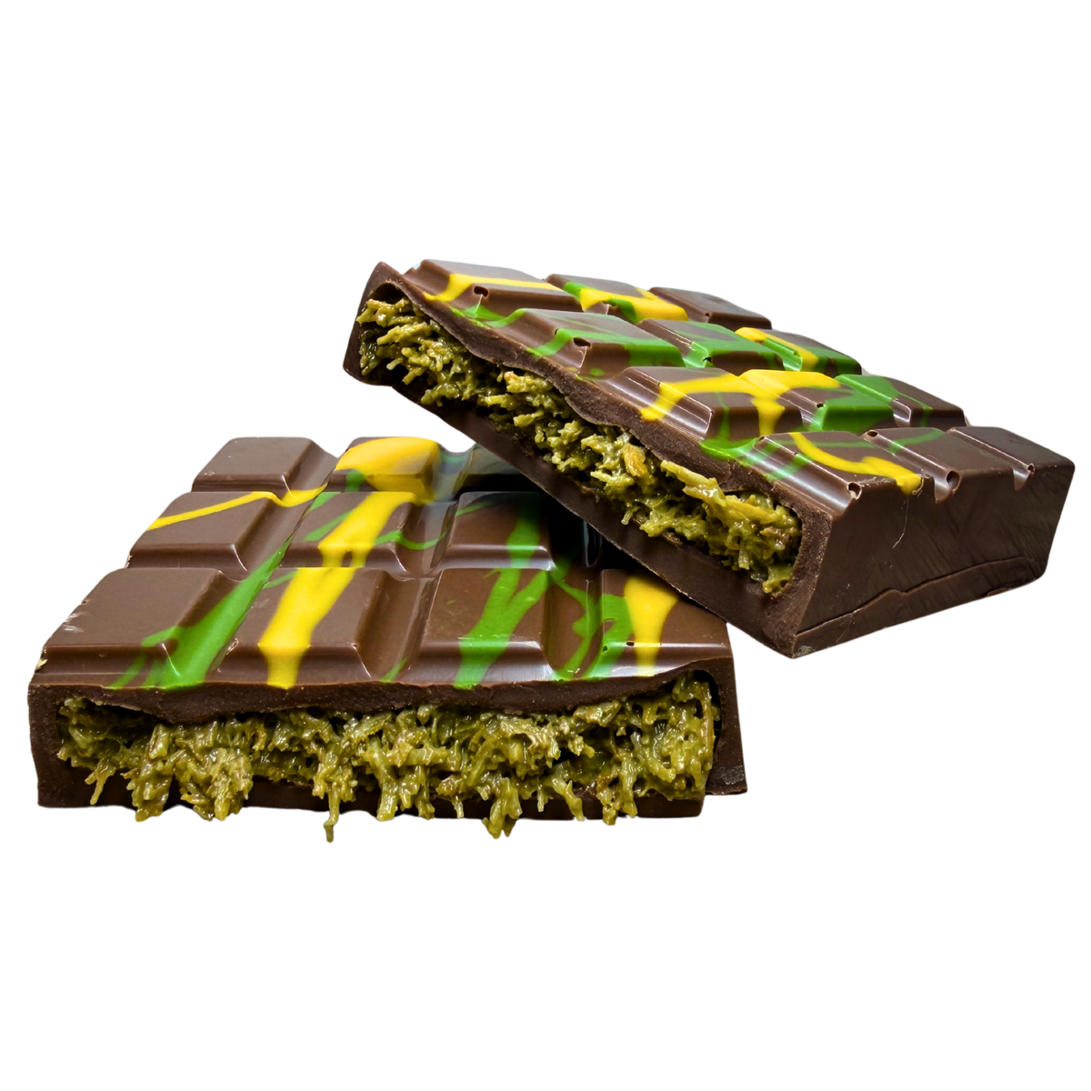 Pistachio Knafeh Bliss Block - Viral Dubai Chocolate Bar 200g