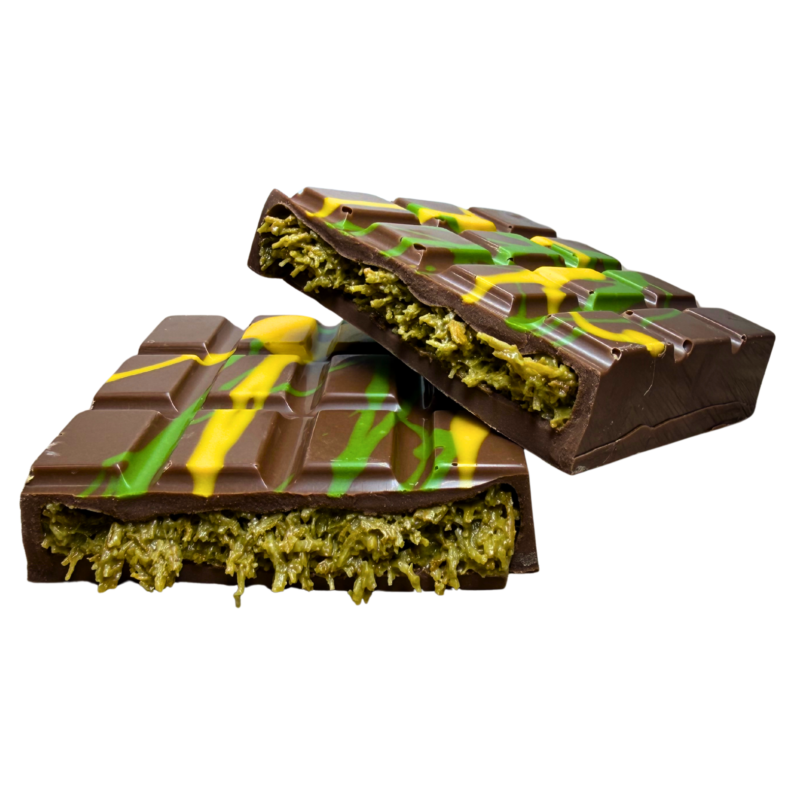 Pistachio Knafeh Bliss Block - Viral Dubai Chocolate Bar 200g