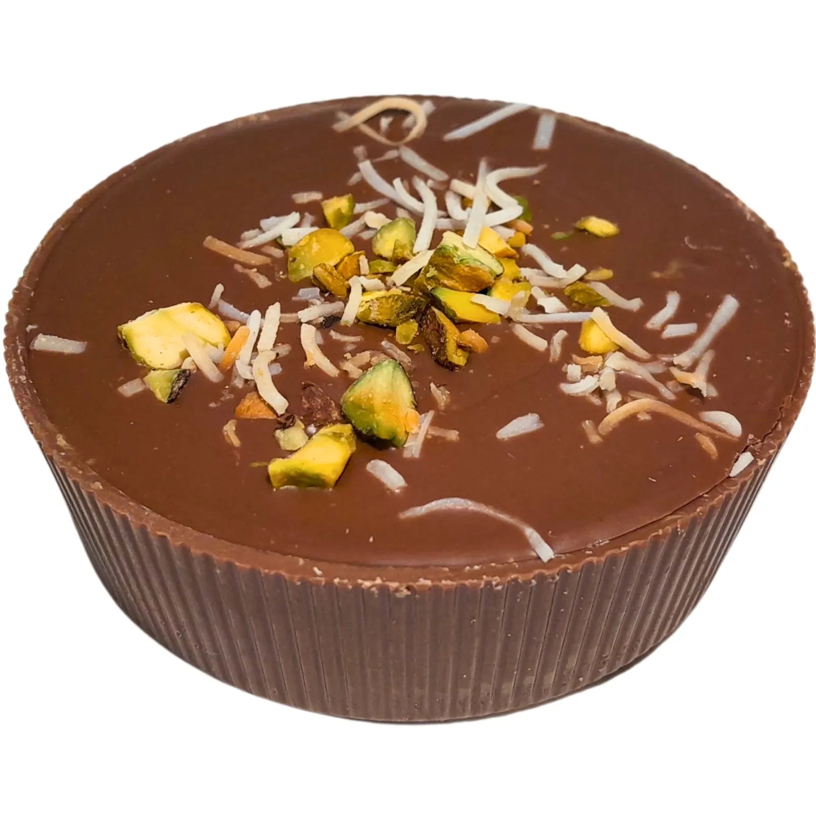 Poppy's Chocolate Chocolate Pie Pistachio Coconut Luxury Handmade Chocolate Australia lollies