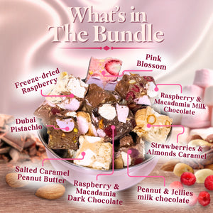 Poppy's Chocolate Rocky Road Bundle 8 Pieces Try Them All Bundle Content