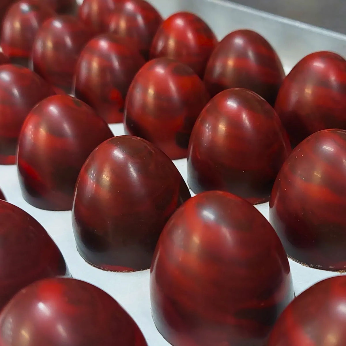 Poppy's Chocolate Gourmet Chocolate Sherry Cherry Luxury Handmade Chocolate lollies