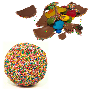 Poppy's Chocolate Smash Bauble Filled With Lollies