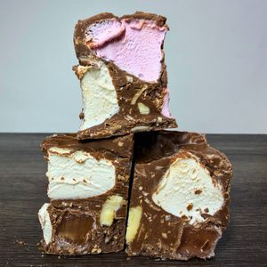 Rocky Road Cashew and Turkish Delight Milk Chocolate 125g