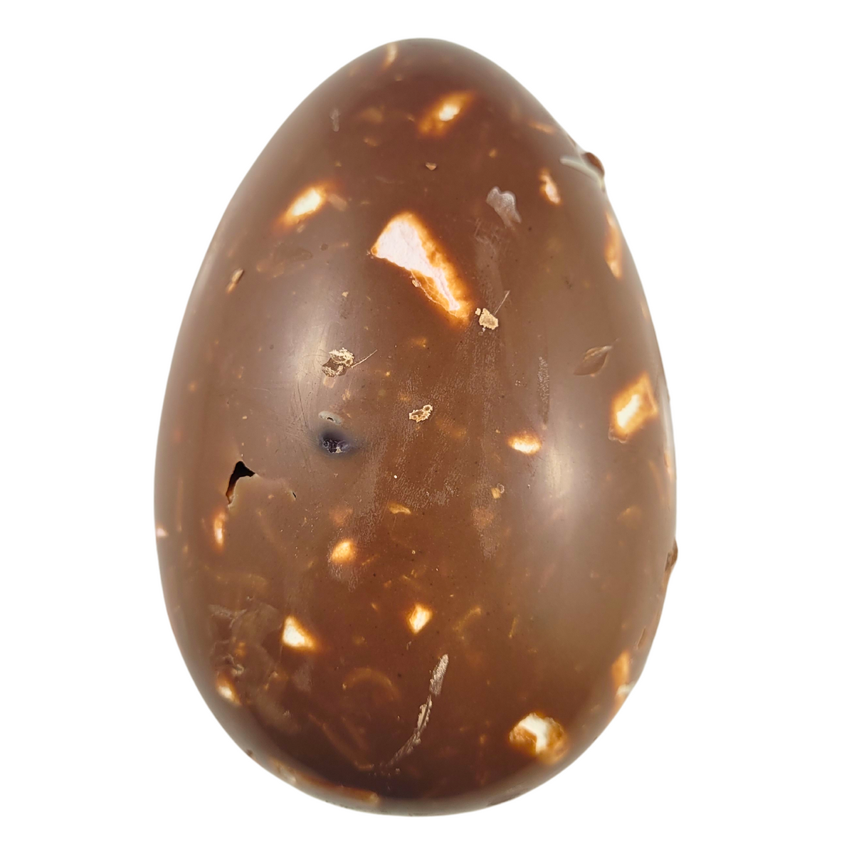 Poppy's Chocolate Rocky Road Easter Egg Milk Chocolate Macadamia Cherry