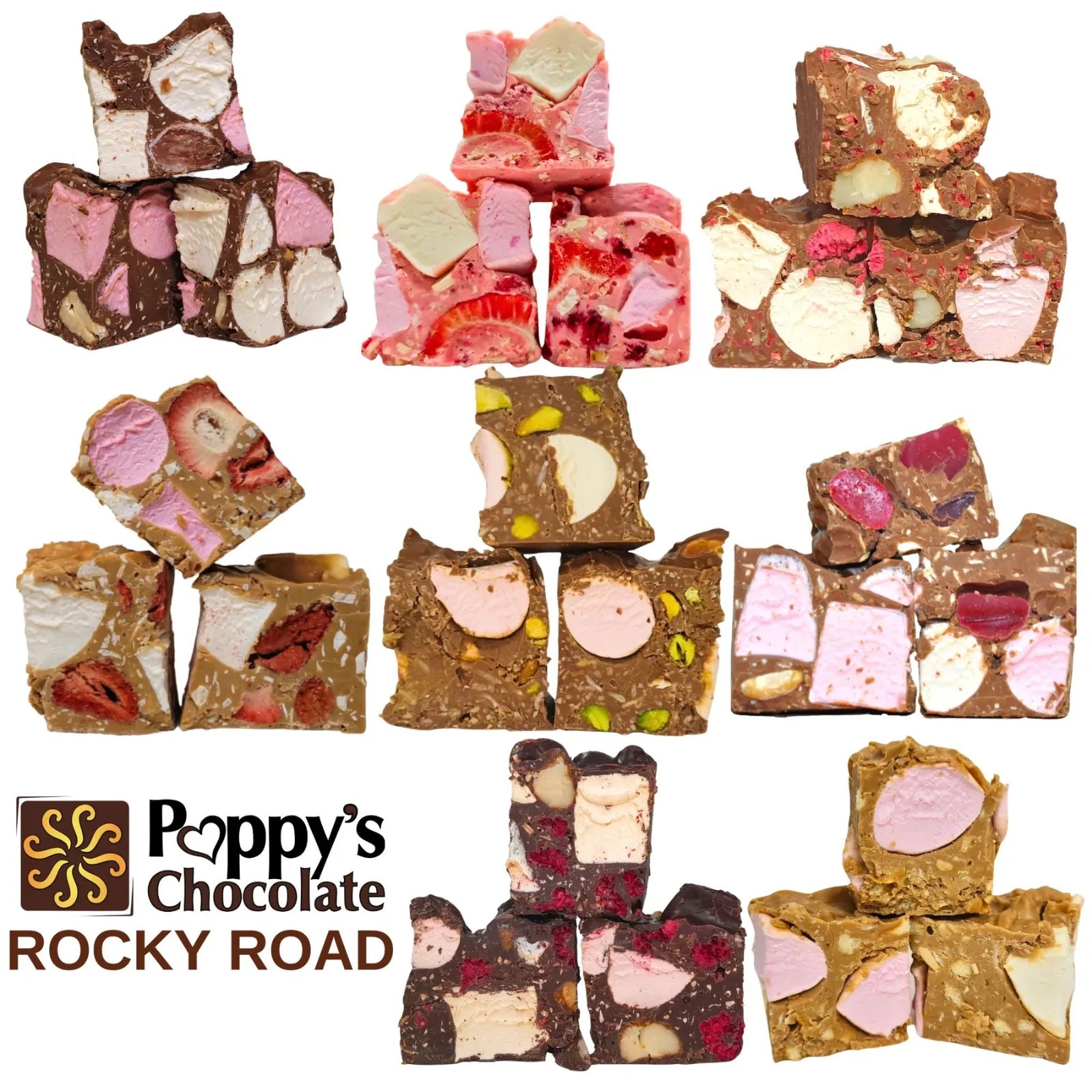 Rocky Road Bundle - 8 pieces  - Try them all
