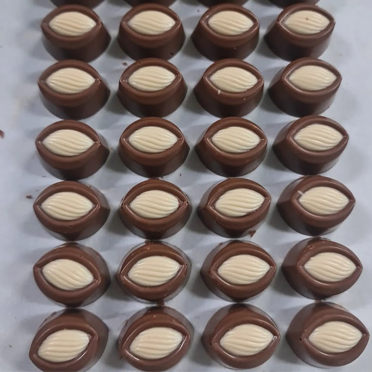 Poppy's Chocolate Gourmet Chocolate Almond Slivers Luxury Handmade Chocolate lollies
