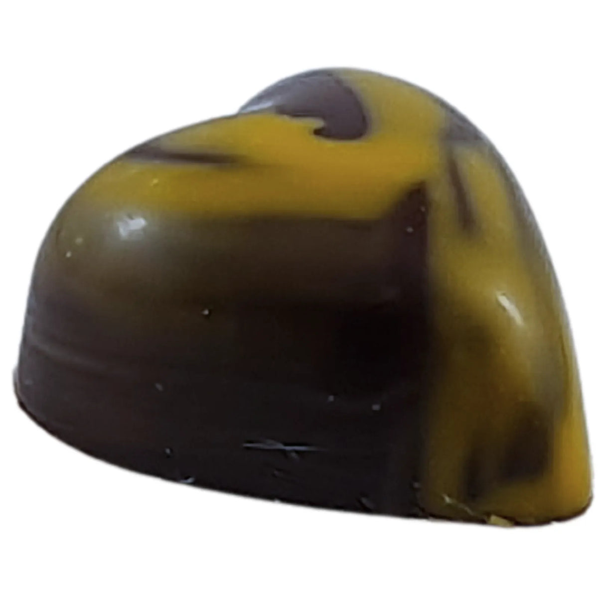 Poppy's Chocolate Gourmet Chocolate Caramel Heart Dark Chocolate Luxury Handmade Chocolate lollies
