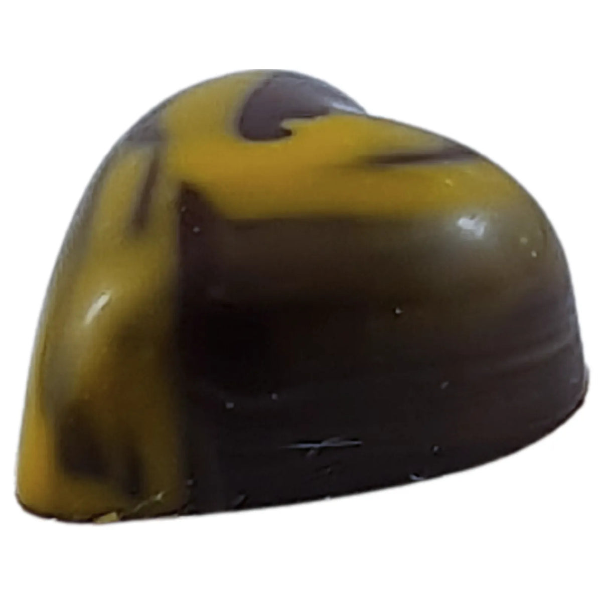 Poppy's Chocolate Gourmet Chocolate Caramel Heart Dark Chocolate Luxury Handmade Chocolate lollies