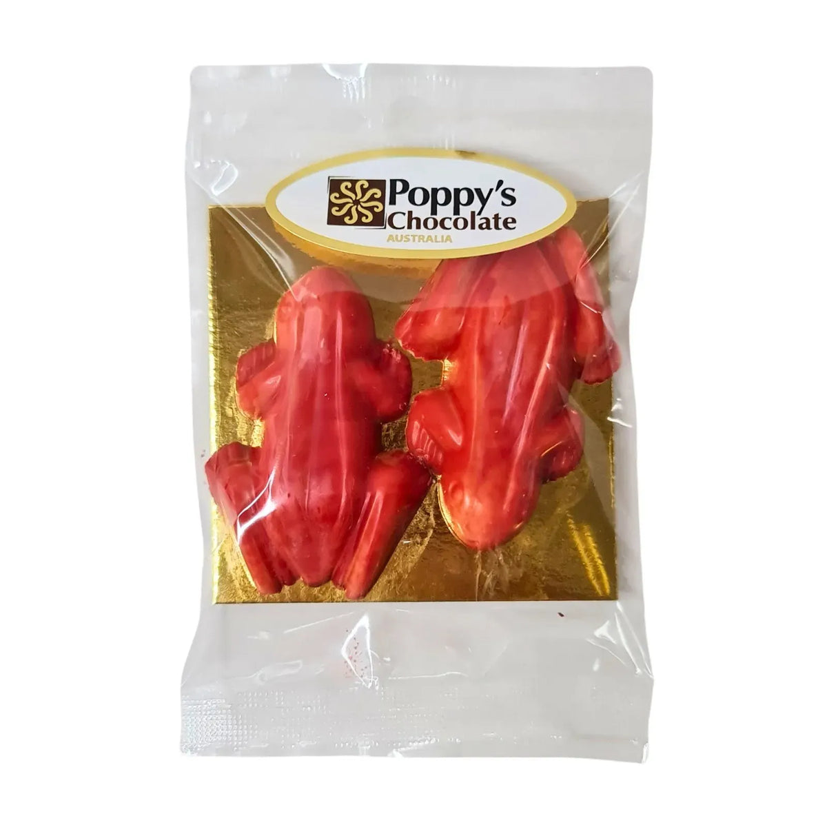 Poppy's Chocolate Frogs Strawberry Filled 2 Pack