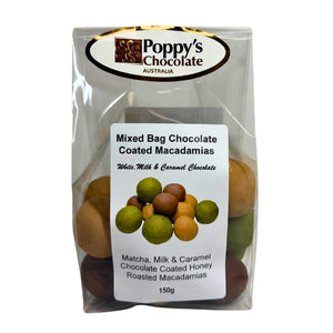 Mix Bag Coated Honey Roasted Macadamias