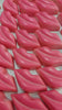 Poppy's Chocolate Gourmet Chocolate Pink Lips Raspberry Kiss Luxury Handmade Chocolate lollies