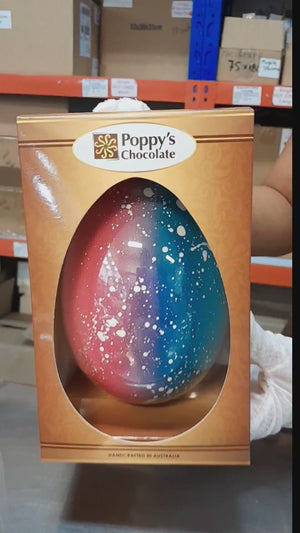 White Chocolate Galaxy Easter Egg Large