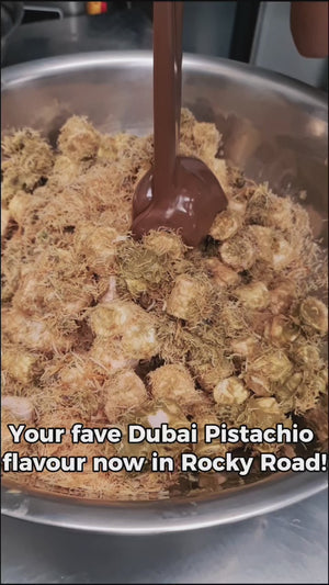 Dubai Pistachio Rocky Road 125g