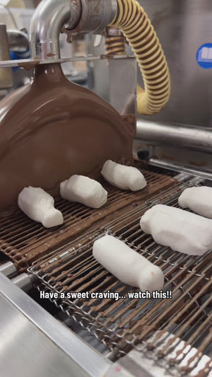 Frochies Milk Bottles chocolate coated freeze dried lollies
