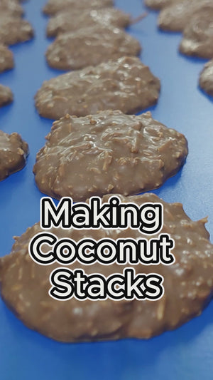 Milk Chocolate Coconut Stacks 100g