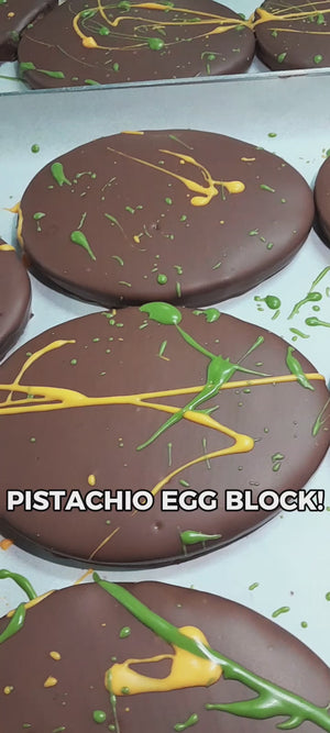 LIMITED EDITION Pistachio Egg Block