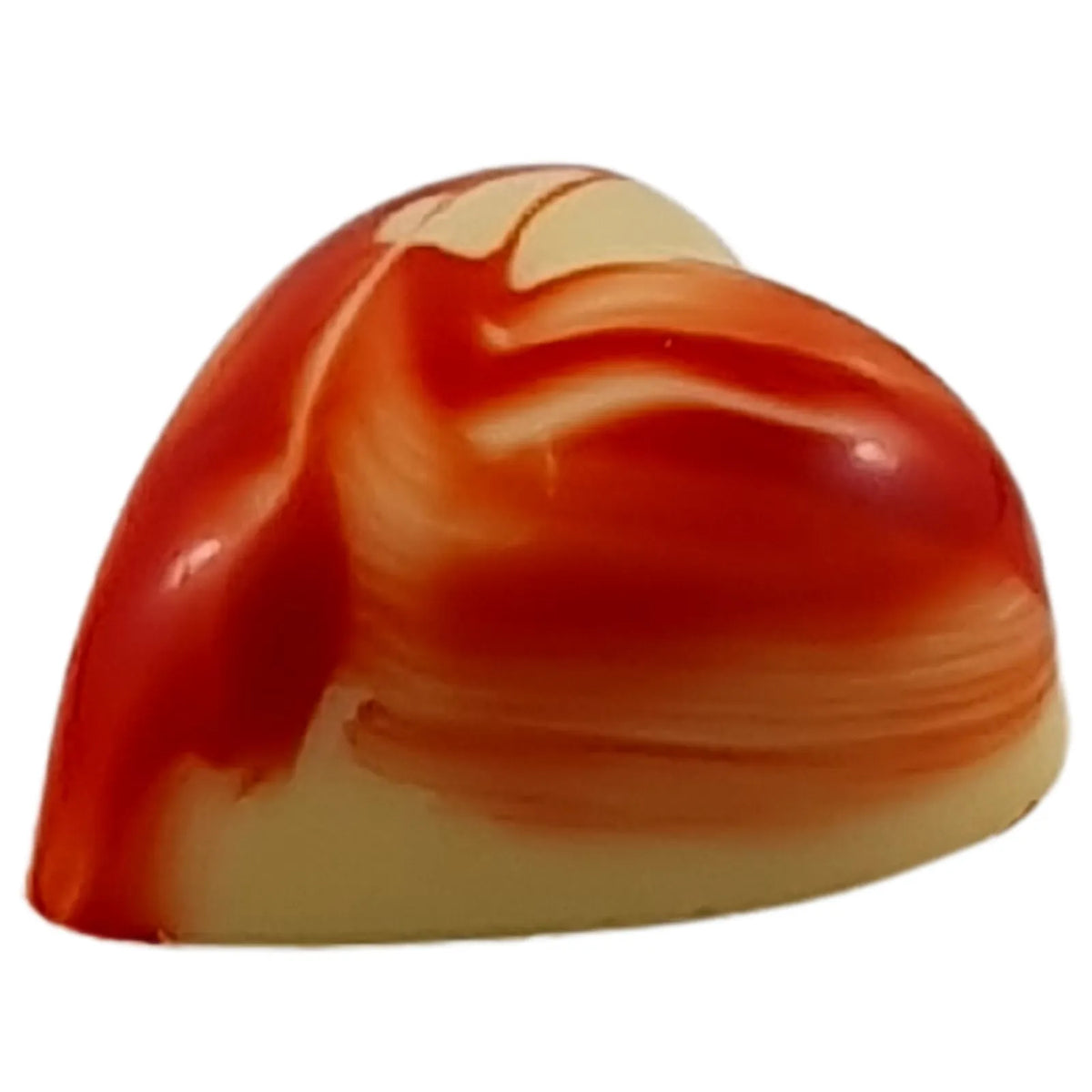 Poppy's Chocolate Gourmet Chocolate Red Heart Strawberry Cream Luxury Handmade Chocolate lollies