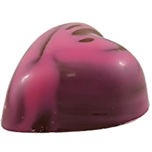 Poppy's Chocolate Gourmet Chocolate Salted Caramel Heart Luxury Handmade Chocolate lollies