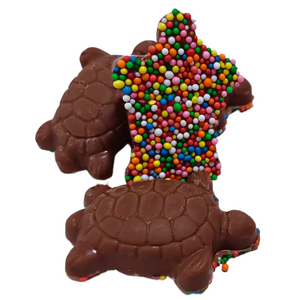 Turtle sprinkles in milk chocolate 4 pack