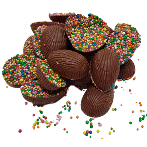 Mini Half Sprinkle Easter Eggs 24 Pack Milk Chocolate