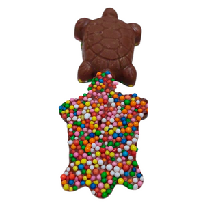 Turtle sprinkles in milk chocolate 4 pack