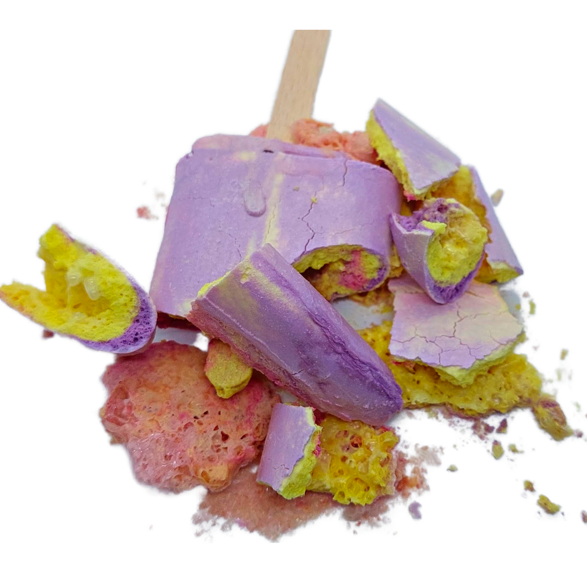 Freeze Dried Paddlepop Rainbow Ice Cream