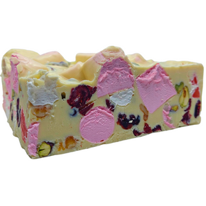 Holiday Rocky Road Block White Chocolate 500g