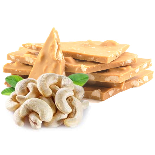 Cashew and Caramel Chocolate Bark 100g