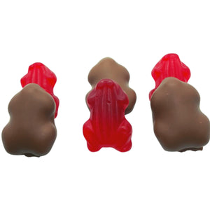 Milk Chocolate Coated Red Frogs 150g