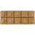 Christmas Square Chocolates 10 pack - Caramel chocolate