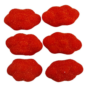 Freeze Dried Red Strawberry Cloud Lollies