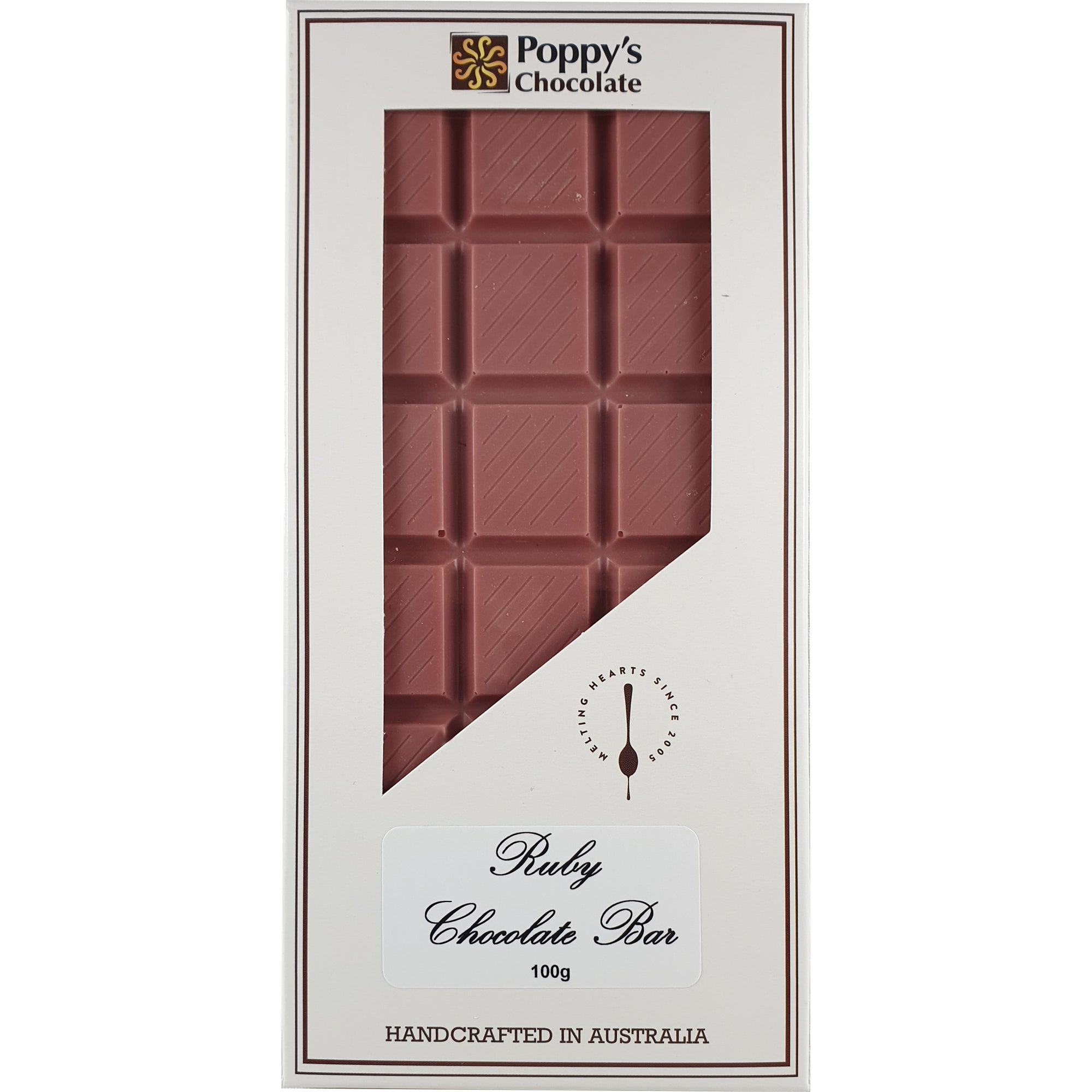Ruby Chocolate Block 100g
